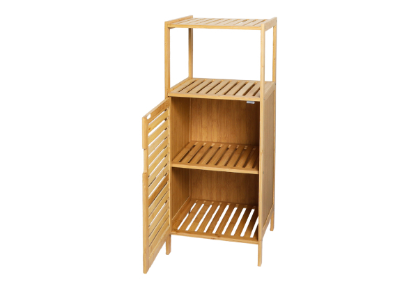 Levede Freestanding Bamboo Cupboard Storage - Two Options Available