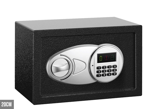 Electronic Safe Box - Five Sizes Available