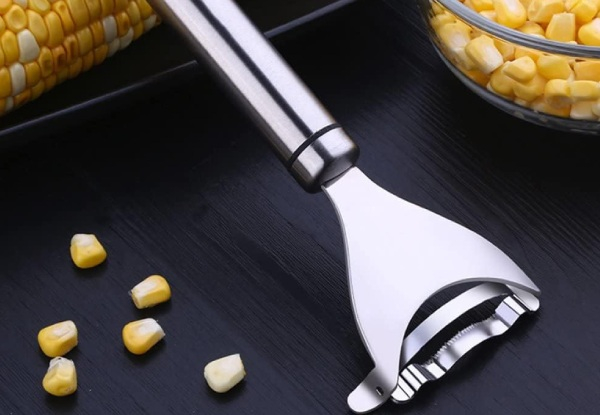 Stainless Steel Corn Cob Planer Stripper Peeler