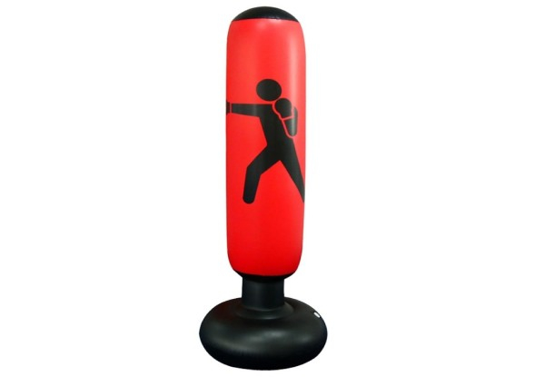 1.6M Red Inflatable Standing Boxing Bag