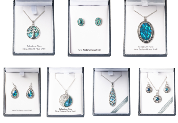 Paua Jewellery Range - Seven Options Available