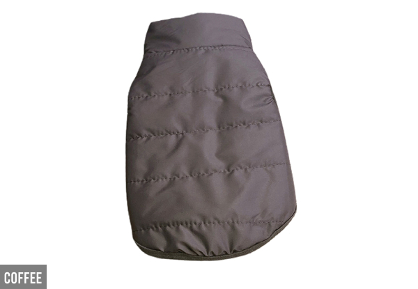 Cosy Winter Dog Jacket - Three Colours and Five Sizes Available