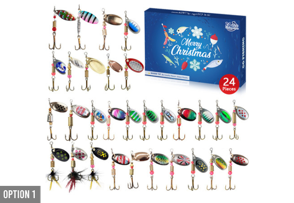 Fishing Lure Advent Calendar - Three Options Available