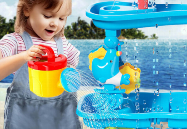 Four-Tier Waterfall Table Sand Pit Playset - Two Styles Available