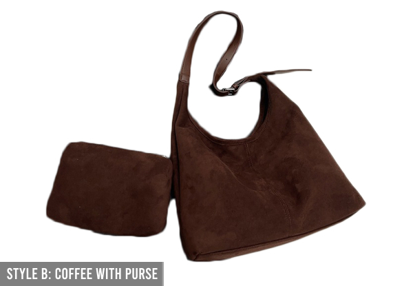 Suede Bucket Bag Tote Bag Range - Available in Six Options
