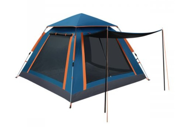 Four-Person Instant Pop-Up Beach Tent - Two Colours Available