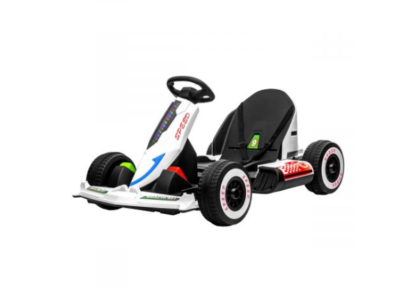 Kids 12V Electric Remote Control Ride-On Go Kart - Available in Two Colours