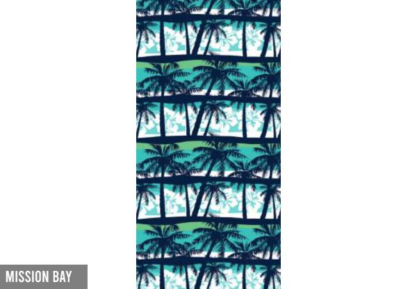 Urban Summer Beach Towel - Ten Options Available & Option for Four-Pack