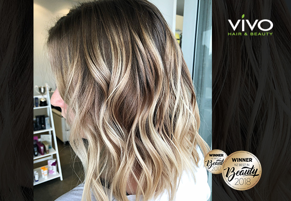 Balayage, Ombre, Dip-Dye or Root Melt Hair Package incl. Colour, Style Cut, Shampoo, Colour-Lock Treatment, Head Massage & Blow Wave Finish​
