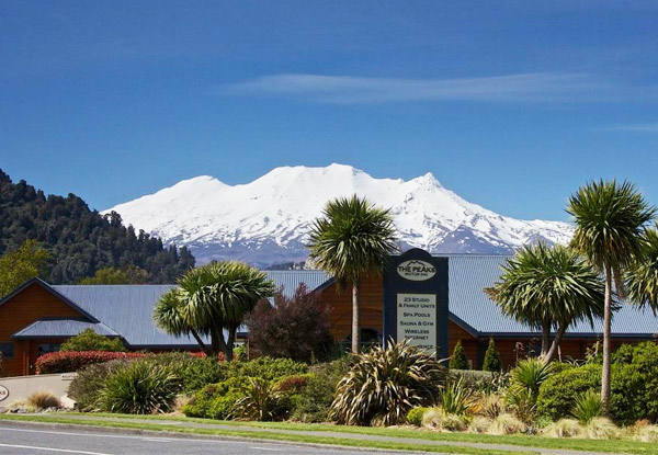 Tongariro Crossing Package for Two Nights for Two People incl. Return Transfers to Crossing & Use of Outdoor Spa Pool