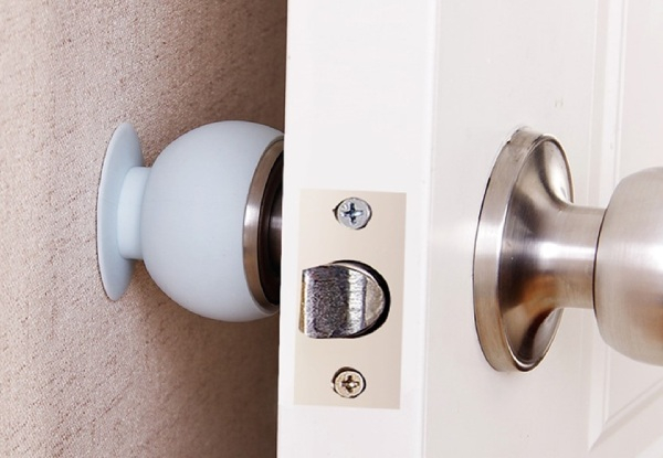 Two-Pack of Anti-Collision Doorknob Covers - Four Colours Available - Option for a Four-Pack