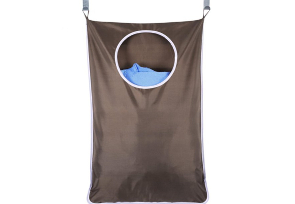 Wall Mounted Hanging Laundry Bag - Two Colours Available