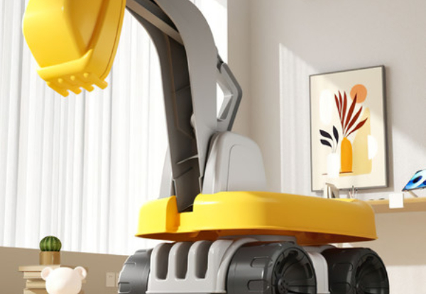 Kids Ride-On Excavator Digger Toy