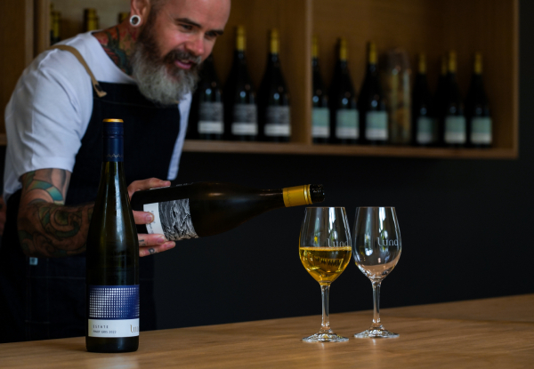 $89 for Lunch or Dinner for Two People at Luna Estate with a Four Shared plates & Guided Wine Tasting Value $149 (Discount 40%)