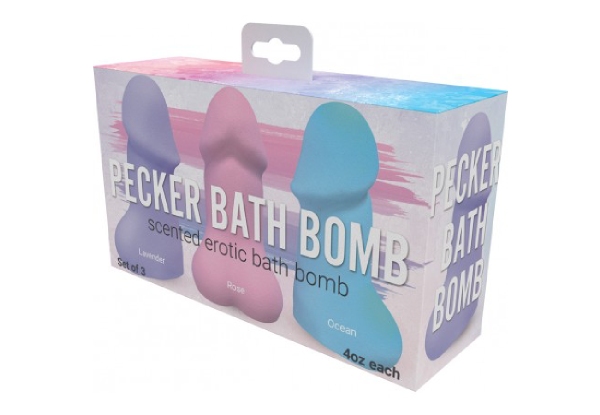 Erotic Bath Bomb Three-Pack of Mixed Scents