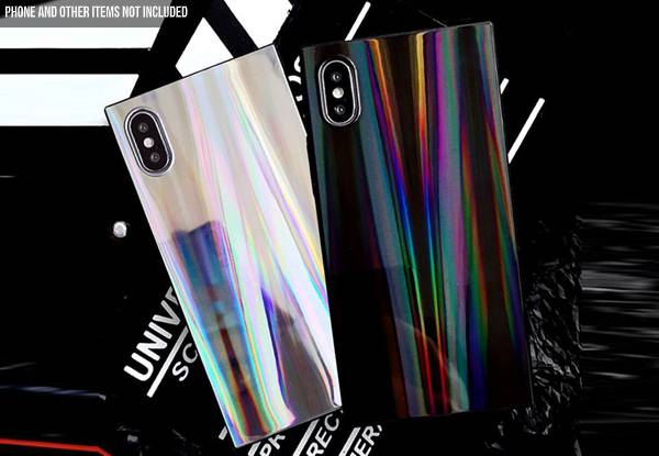 Holographic Phone Case Compatible with iPhone - Two Colours and Nine Sizes