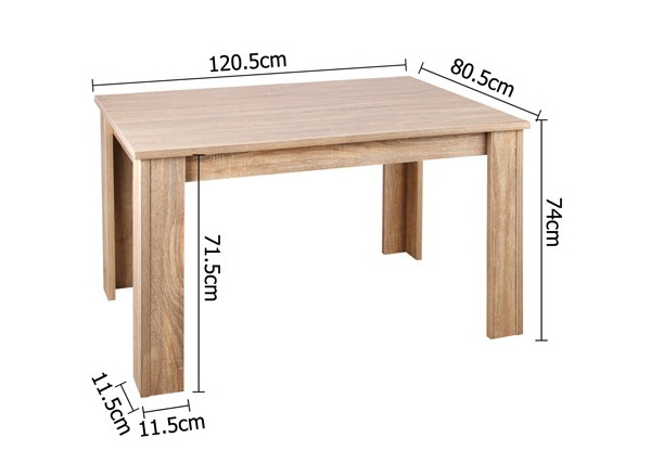 Particle Board Dining Table