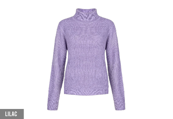 Knitwear World High-Neck Thermal Knit - Available in Three Colours & Four Sizes