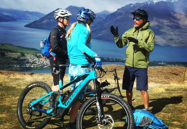 E-Bike Guided Tour of the Grant Peak incl. Entry Pass to Private Trail, Tour Guide, E-Bike Hire, All Safety Equipment & Complimentary Drinks & Snacks with a Discount Voucher to the Local Cafe - Options for up to Five People