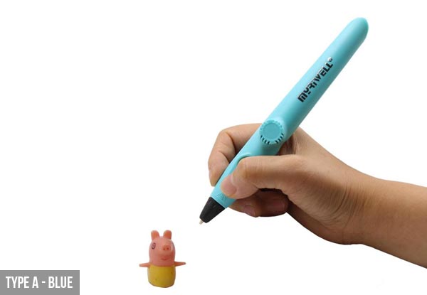 3D Printing Drawing Pen - Two Styles Available with Option for Filament Pack