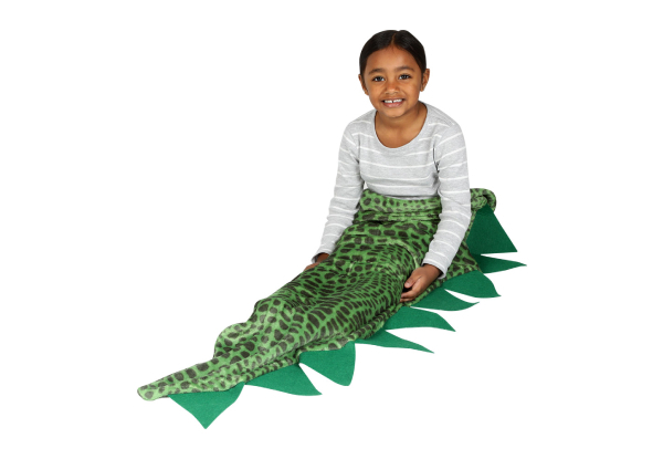 Kids Tail Blanket Range - Options for Dinosaur or Mermaid Tail