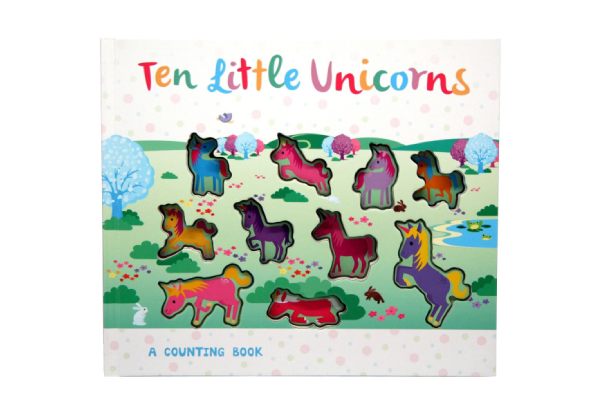 Ten Little Unicorns Book with Free Delivery