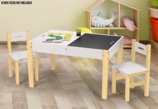Multifunctional Kids Table & Chairs Set
