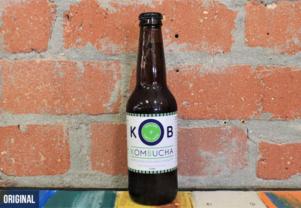 KB Kombucha - Mixed Case of 12 Bottles - Two New Flavours Added