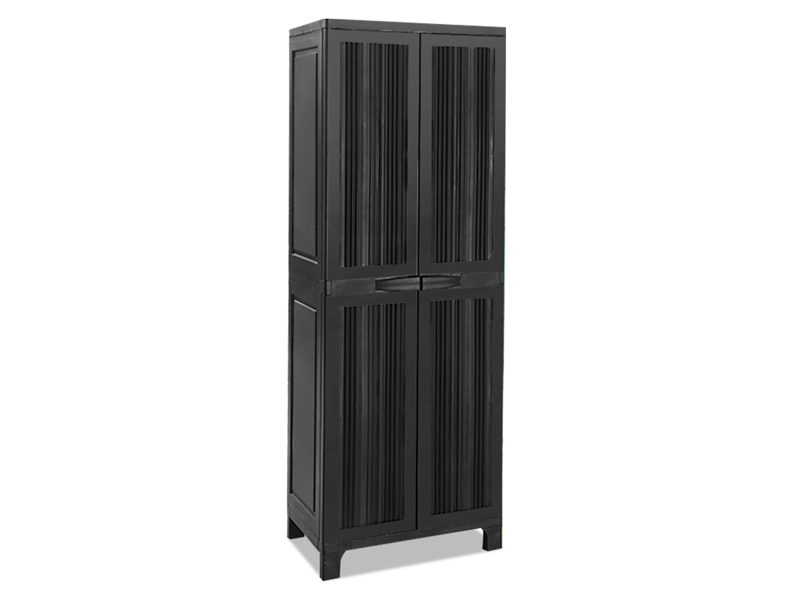 Black Outdoor Storage Cabinet