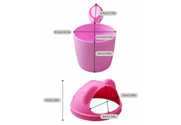 Shampoo Rinse Cup - Two Colours Available