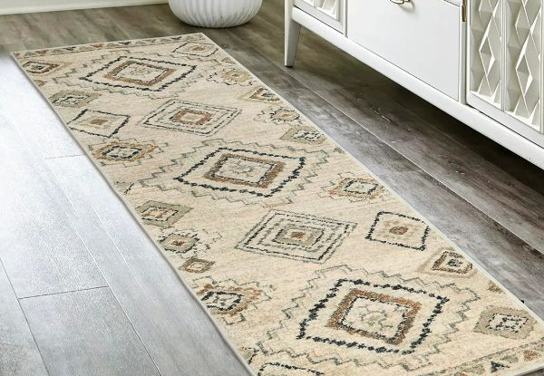 Marlow Soft Plush Hallway Runner Floor Rug