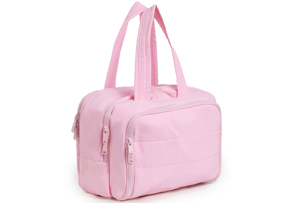 Travel Puffy Toiletry Bag - Three Colours Available