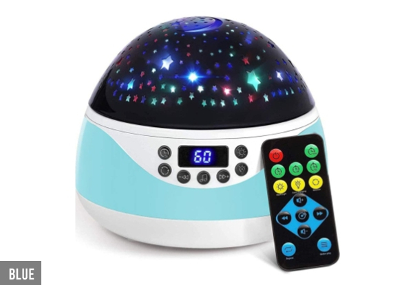 Remote Control Projection Lamp - Three Colours Available