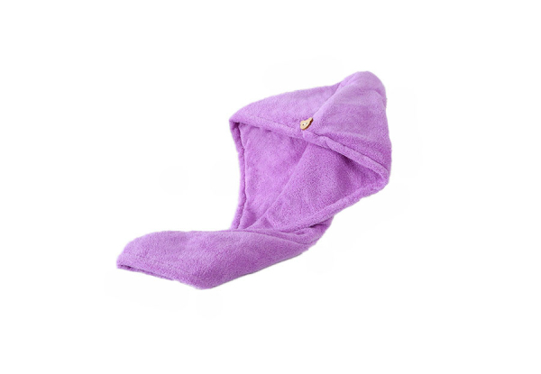 Microfibre Hair Wrap - Available in Five Colours & Option for Two-Piece