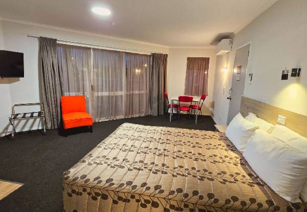 One-Night Stay at Carramar Motor Inn Palmerston North for Two People - Option for Executive Studio or Executive Suite