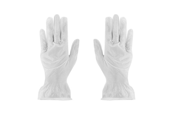 100-Pack Universal Disposable Nitrile Gloves