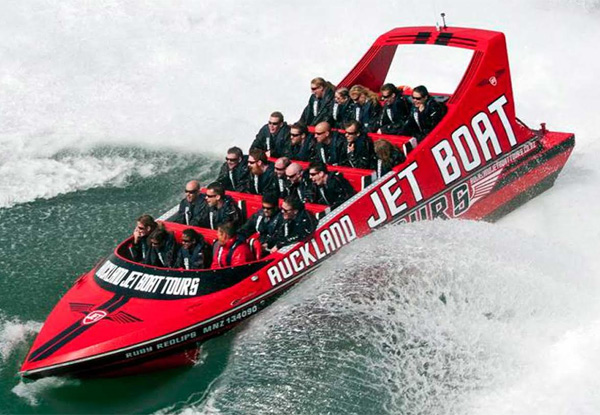 16-Person Exclusive Return Jet Boat Trip From Auckland to The Riverhead Tavern