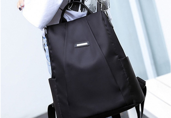 Water-Resistant Anti-Theft Backpack - Two Colours Available & Option for Two