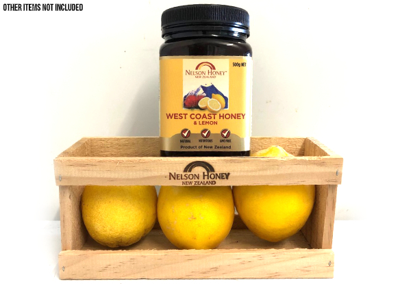 Two-Pack of Nelson Honey & Lemon 500g - Options for Four, Eight or Twelve