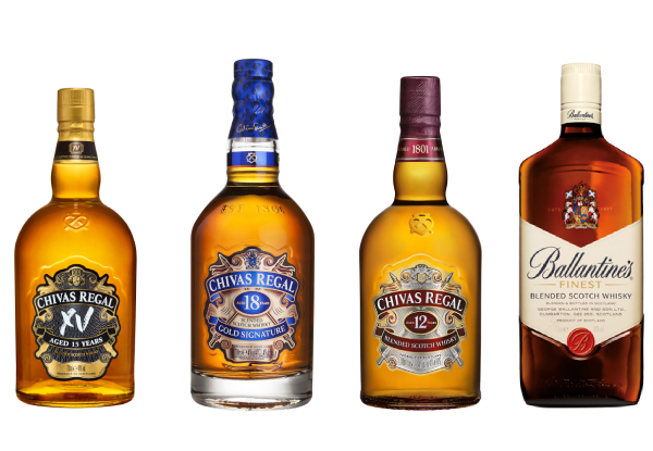 Six Bottle Scotch Whiskey Range