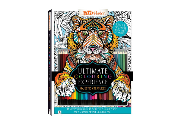 Art Maker The Ultimate Colouring Experience Kit: Tiger