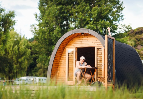 Two-Night Beachside Glamping Stay in a Standard or Deluxe Pod for Two People incl. Late Checkout