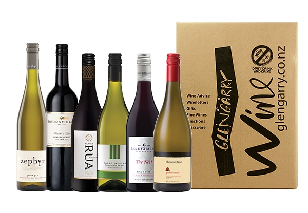 Mixed Six-Pack of Support Local New Zealand White & Red Wines