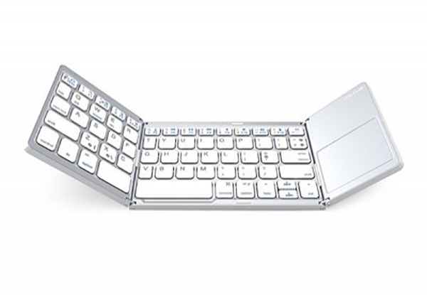 Mini Folding Bluetooth Wireless Keyboard - Two Colours Available