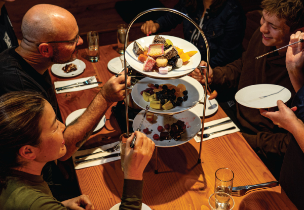 Cheese or Chocolate Fondue Experience for Three to Four People