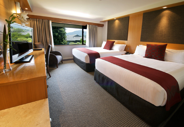 Two-Night Central Rotorua 4.5 Star Stay for Two People in a Superior Room incl. a $30 Food & Beverage Credit, Daily Cooked Breakfast, WiFi & Late Checkout - Options for Superior Lake Facing Room & for Three-Night Stays