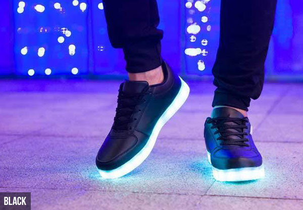 LED Light-Up Fashion Sneakers - Two Colours Available
