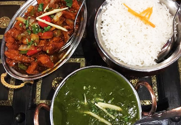 $30 Indian Dinner Dining & Drinks Voucher