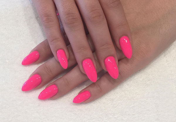 $25 for a Signature Gel Colour Polish Manicure or $30 for a Quickie Pedicure Gel - Two Locations