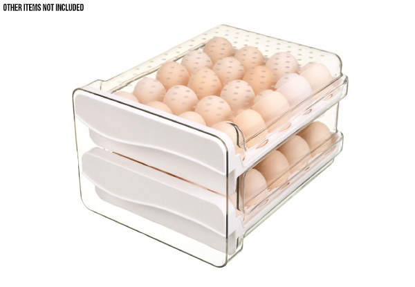 40 Capacity Large Refrigerator Egg Holder